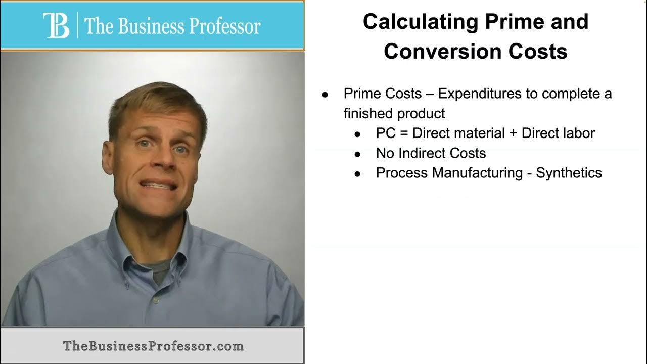 'Video thumbnail for Calculating Prime and Conversion Costs'