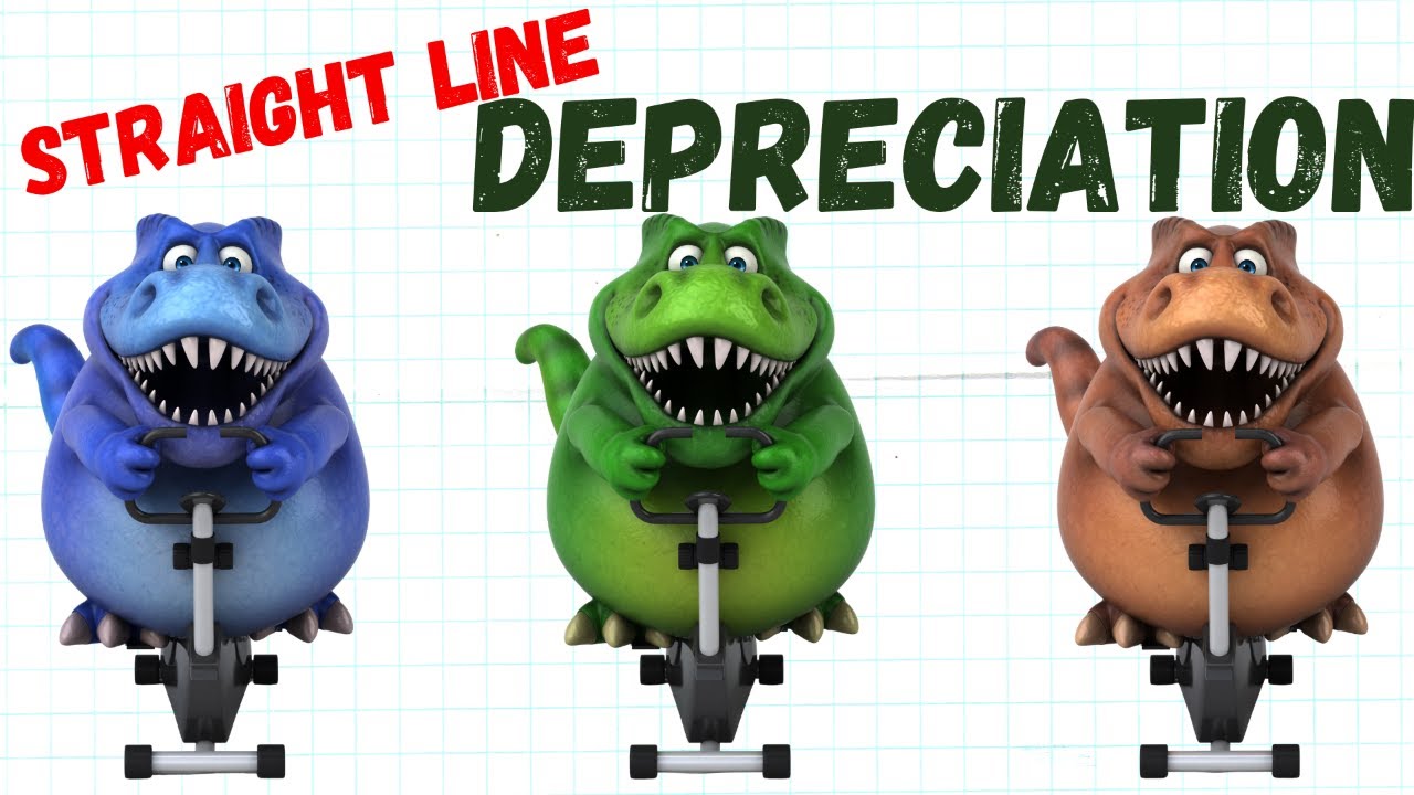 Video thumbnail for Straight Line Depreciation | Accounting How To | How to Pass Accounting Class