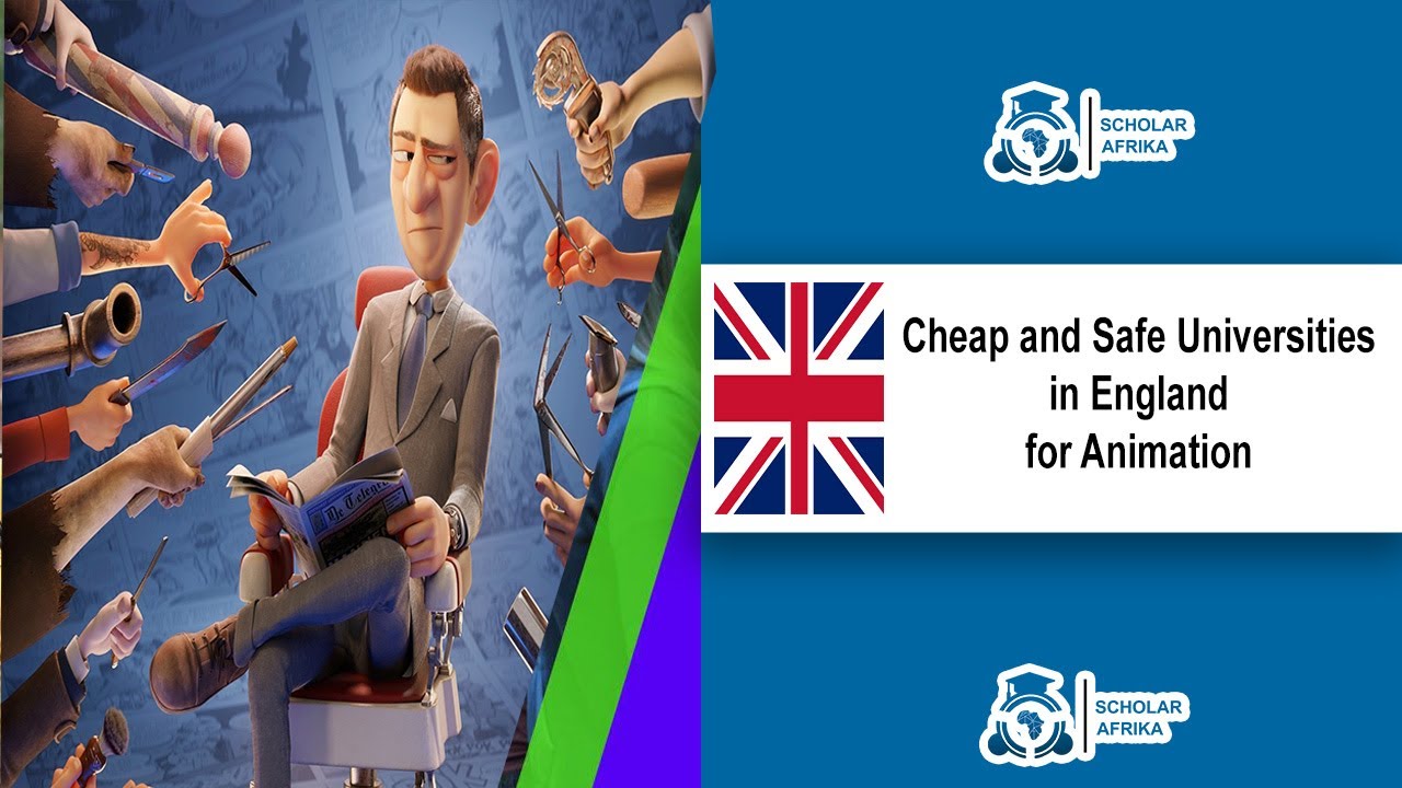 'Video thumbnail for Cheap and Safe Universities in England for Animation 2023/2024'