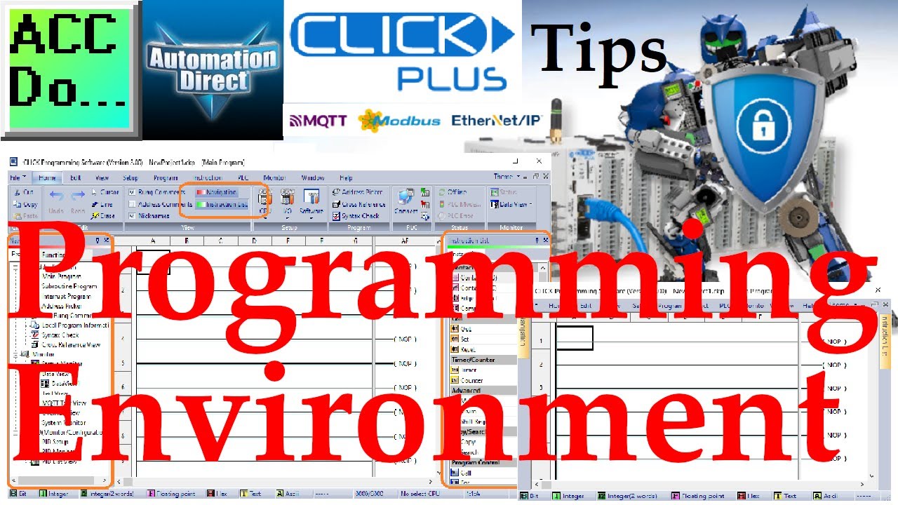 'Video thumbnail for Click Programming Environment'