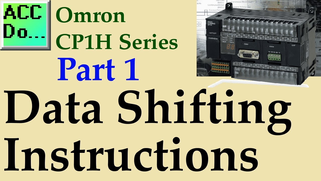 'Video thumbnail for Omron CP1H Data Shifting Instructions Part 1'