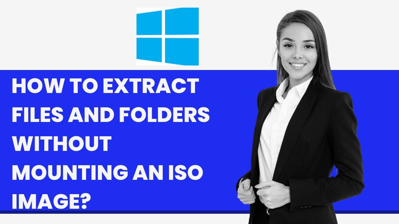 'Video thumbnail for How to Extract Files and Folders without Mounting an ISO Image?'
