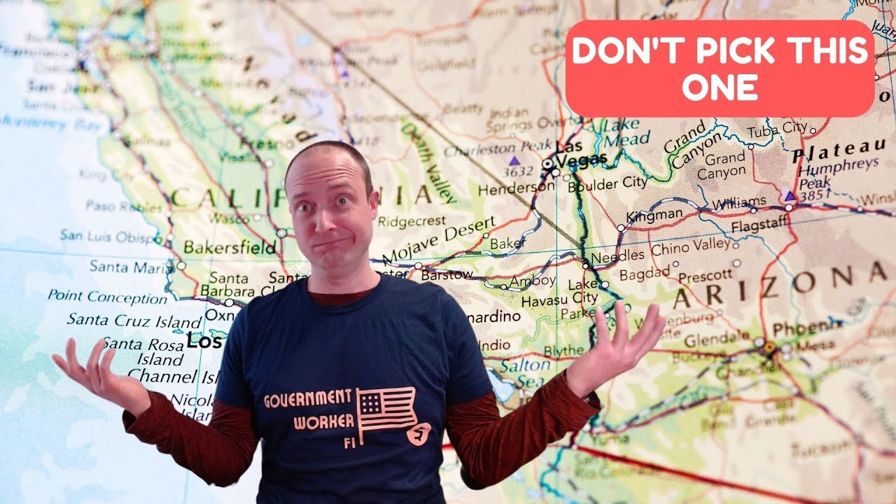 Video thumbnail for BEST STATES for FEDERAL RETIREES- How does your state stack up?