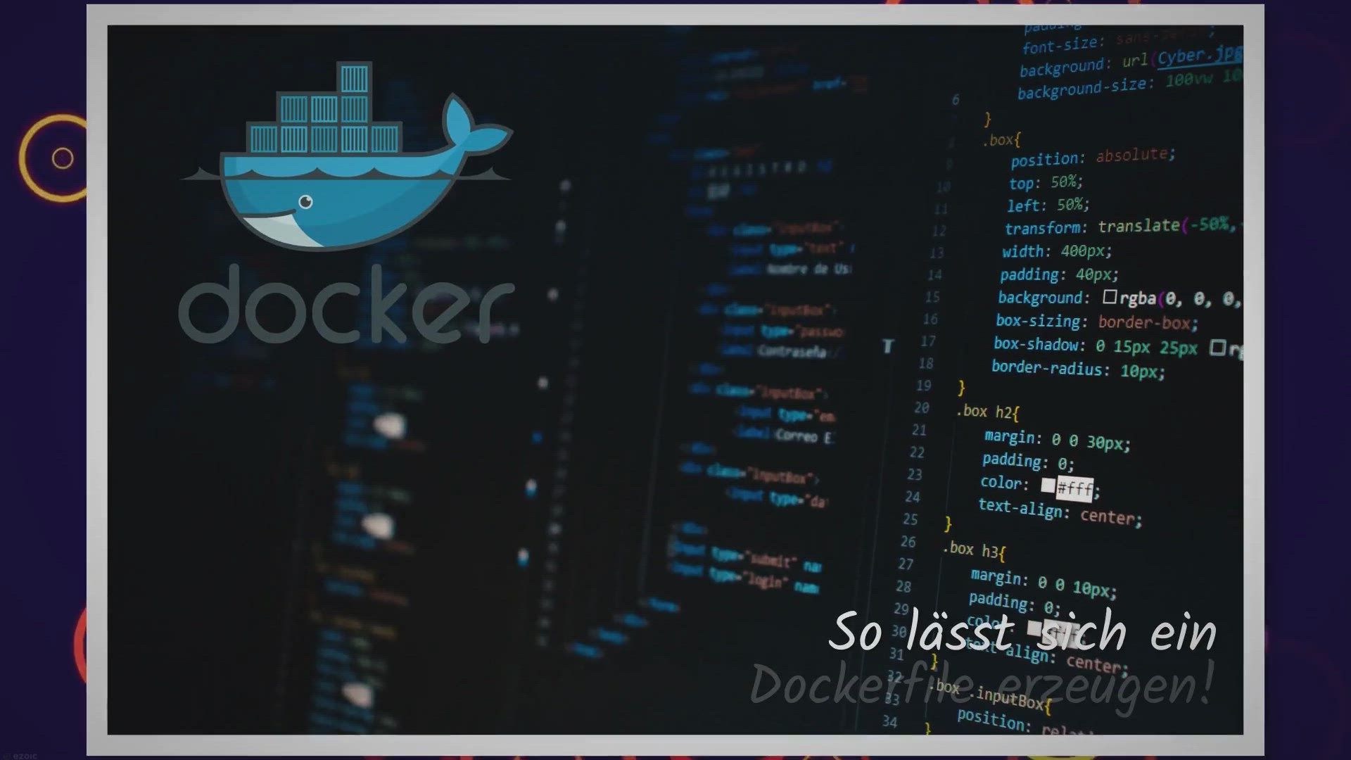 'Video thumbnail for So erstellt man ein Dockerfile'