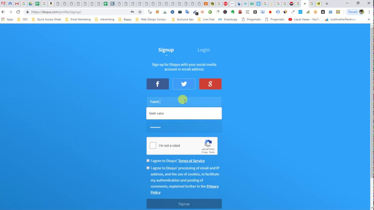 Video thumbnail for Unlimited Disqus Account Opening with Temporary Email Creation