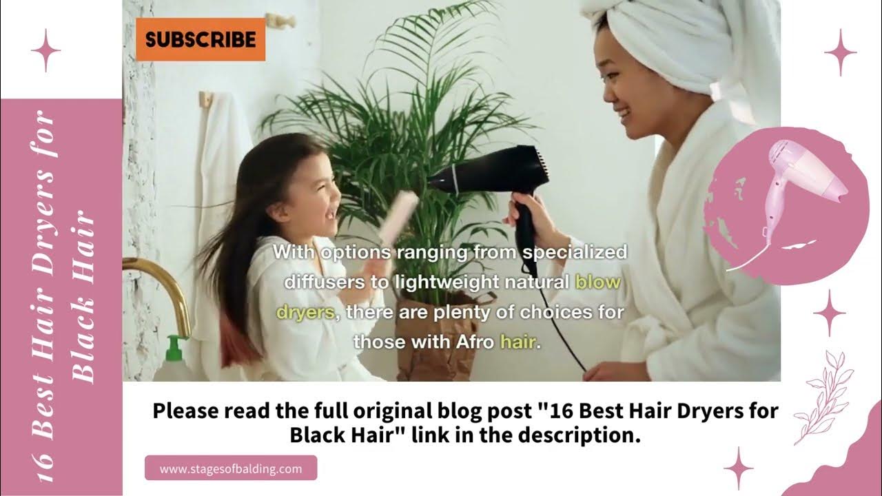 Video thumbnail for 5 Best Hair Dryers for Black Hair: (Updated 2023)