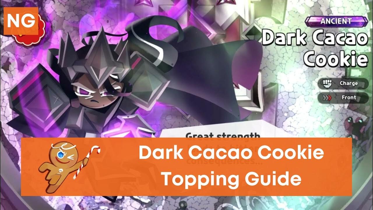 'Video thumbnail for Dark Cacao Cookie Toppings Build (Cookie Run Kingdom)'
