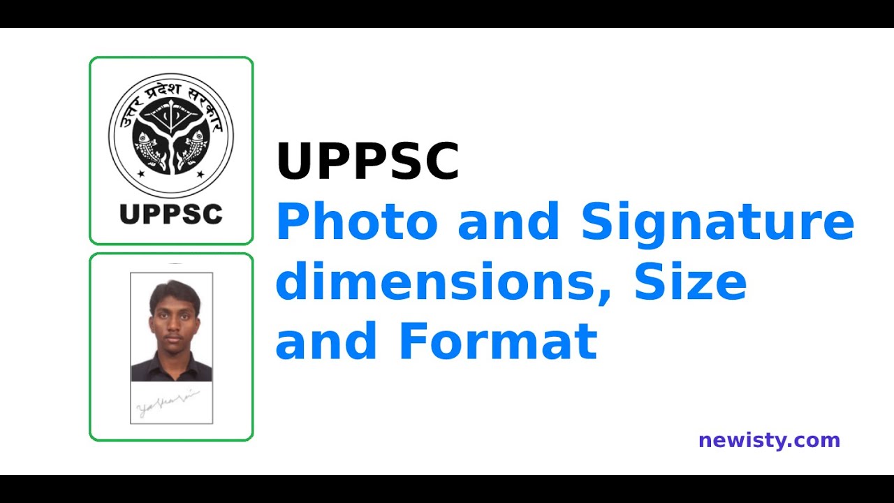 Video thumbnail for UPPSC Photo and Signature Resize, Merge, Convert and Compress
