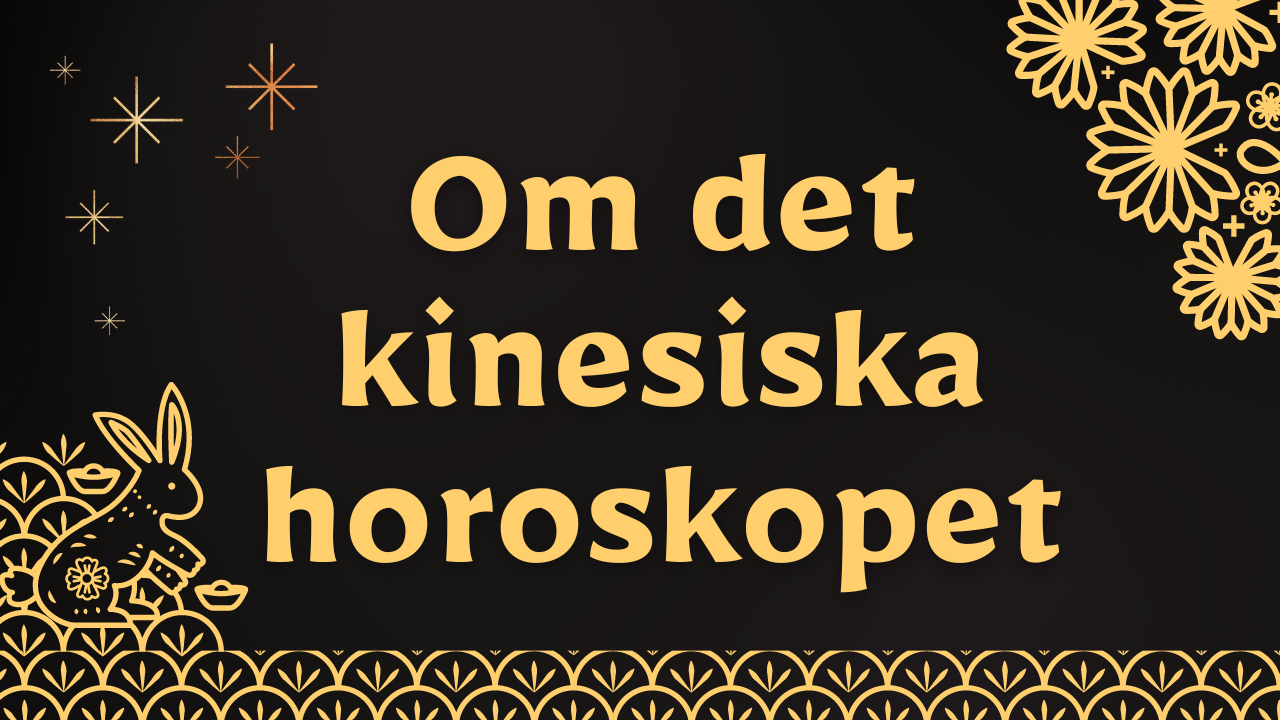 'Video thumbnail for Om det kinesiska horoskopet-Video'