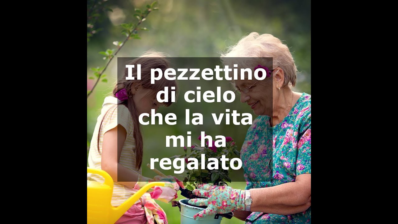 Video thumbnail for Mio nipote, il pezzettino di cielo che la vita mi ha regalato