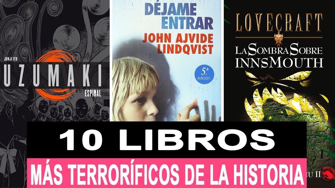 Video thumbnail for 10 libros más terroríficos de la historia