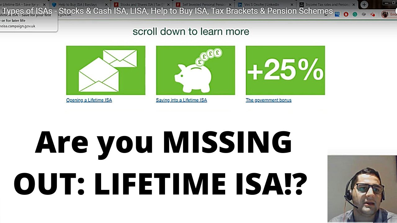 Video thumbnail for ✅ UK ISAs: Stocks & Shares ISA, Lifetime ISA, Help to Buy ISA, Pension