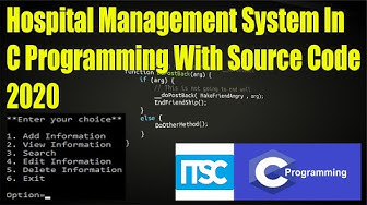 'Video thumbnail for Hospital Management System In C With Source Code 2020 Free Download | C Projects with Source Code'