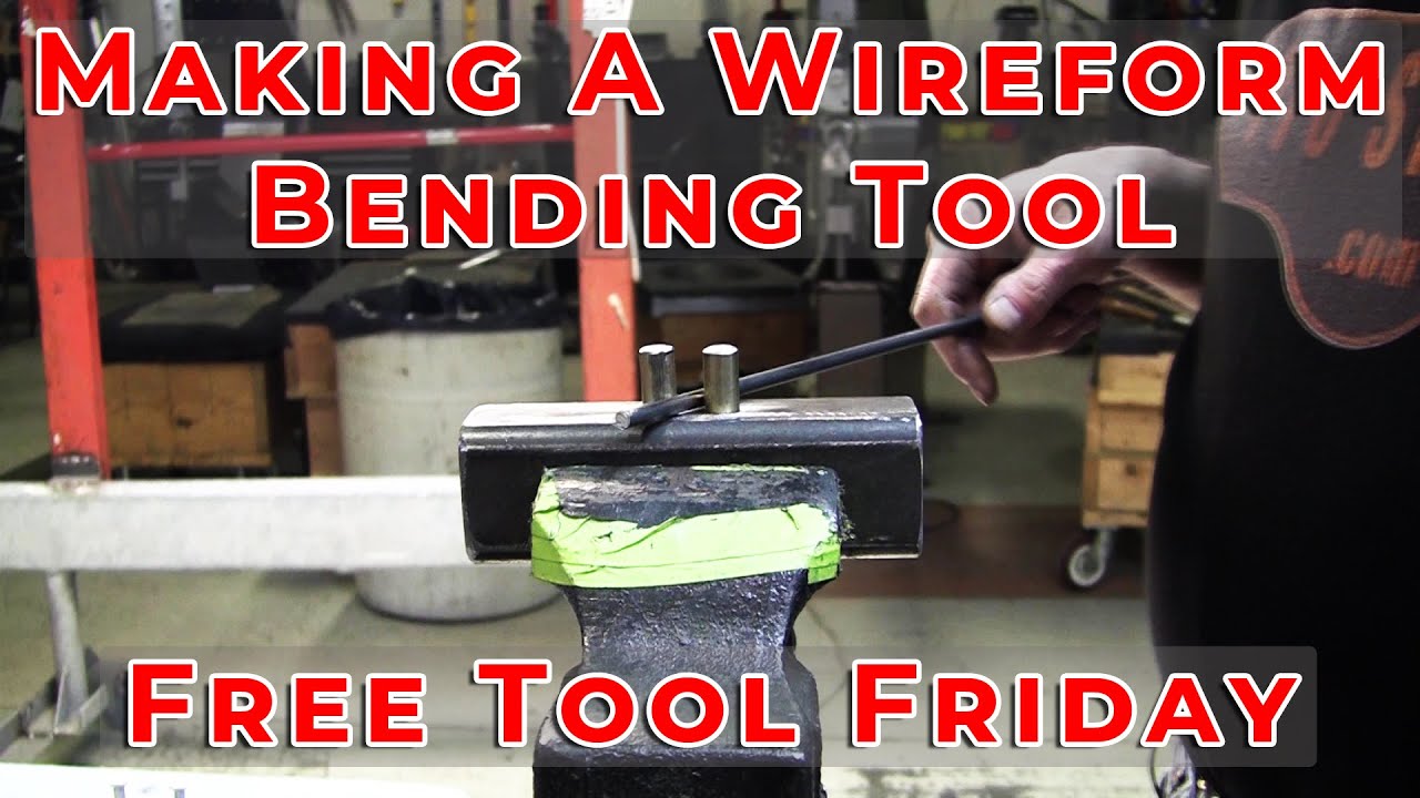 Video thumbnail for Free Tool Friday: Making Wireform Bending Tool