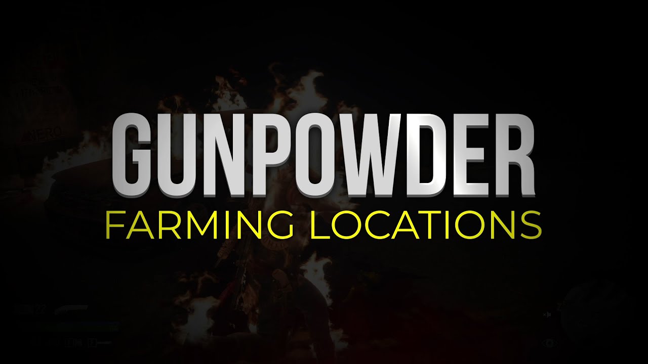 Video thumbnail for Days Gone Gunpowder Farming Locations (2021)