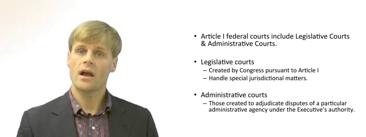 'Video thumbnail for Administrative and Legislative Courts'