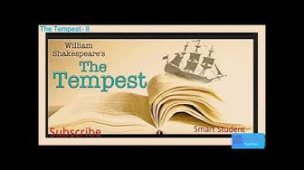 'Video thumbnail for The Tempest II Line by Line Translation From English to Hindi/Urdu || #tempest #shakespeare #trend'