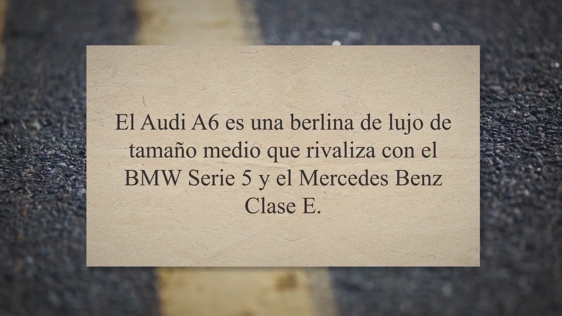 Video thumbnail for El mejor año para el Audi A6