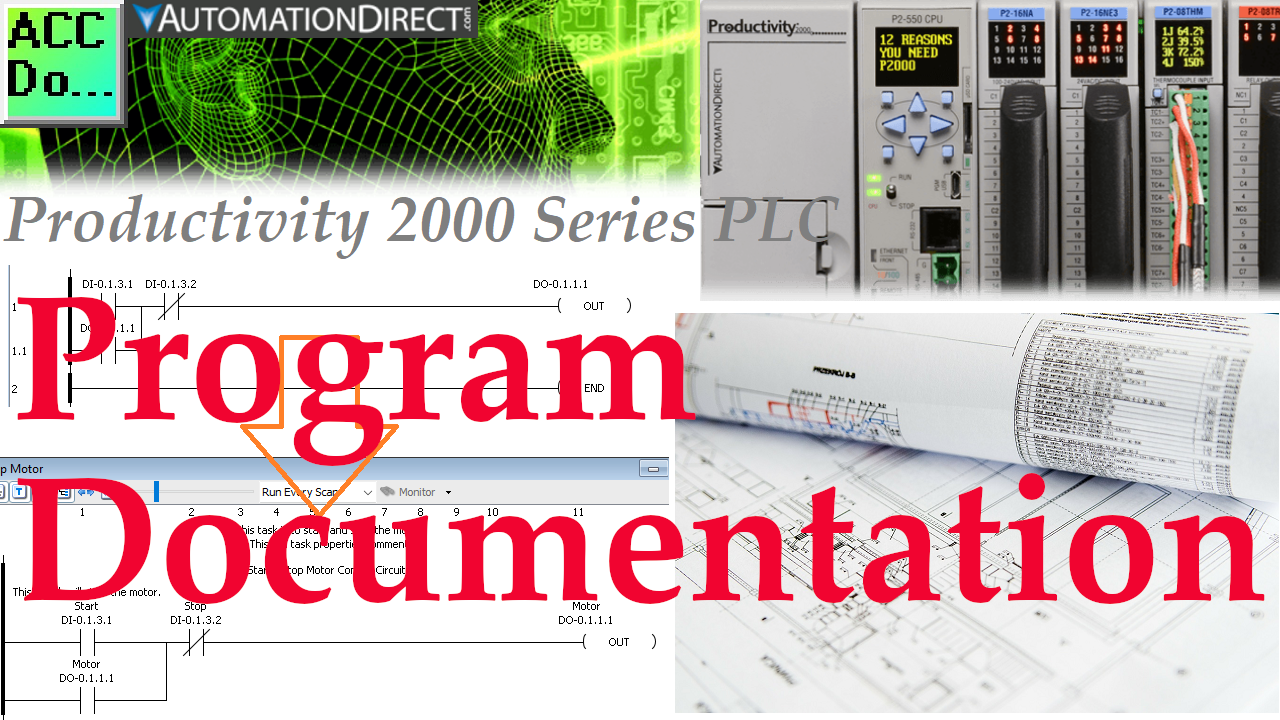 'Video thumbnail for Productivity 2000 Series PLC Program Documentation'