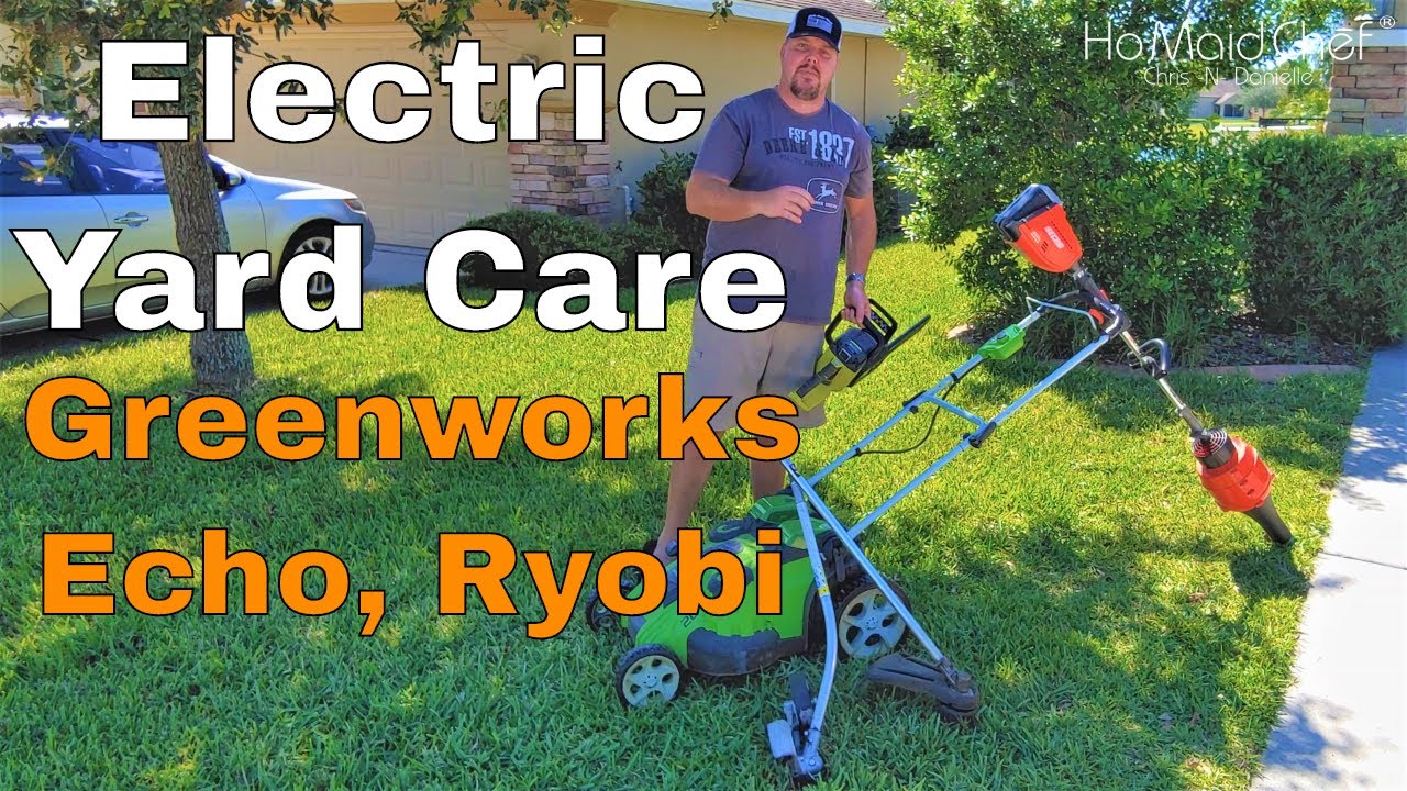Video thumbnail for 4 Year Review 40v Greenworks And 58v Echo PowerHead Battery Lawn Care  Tools