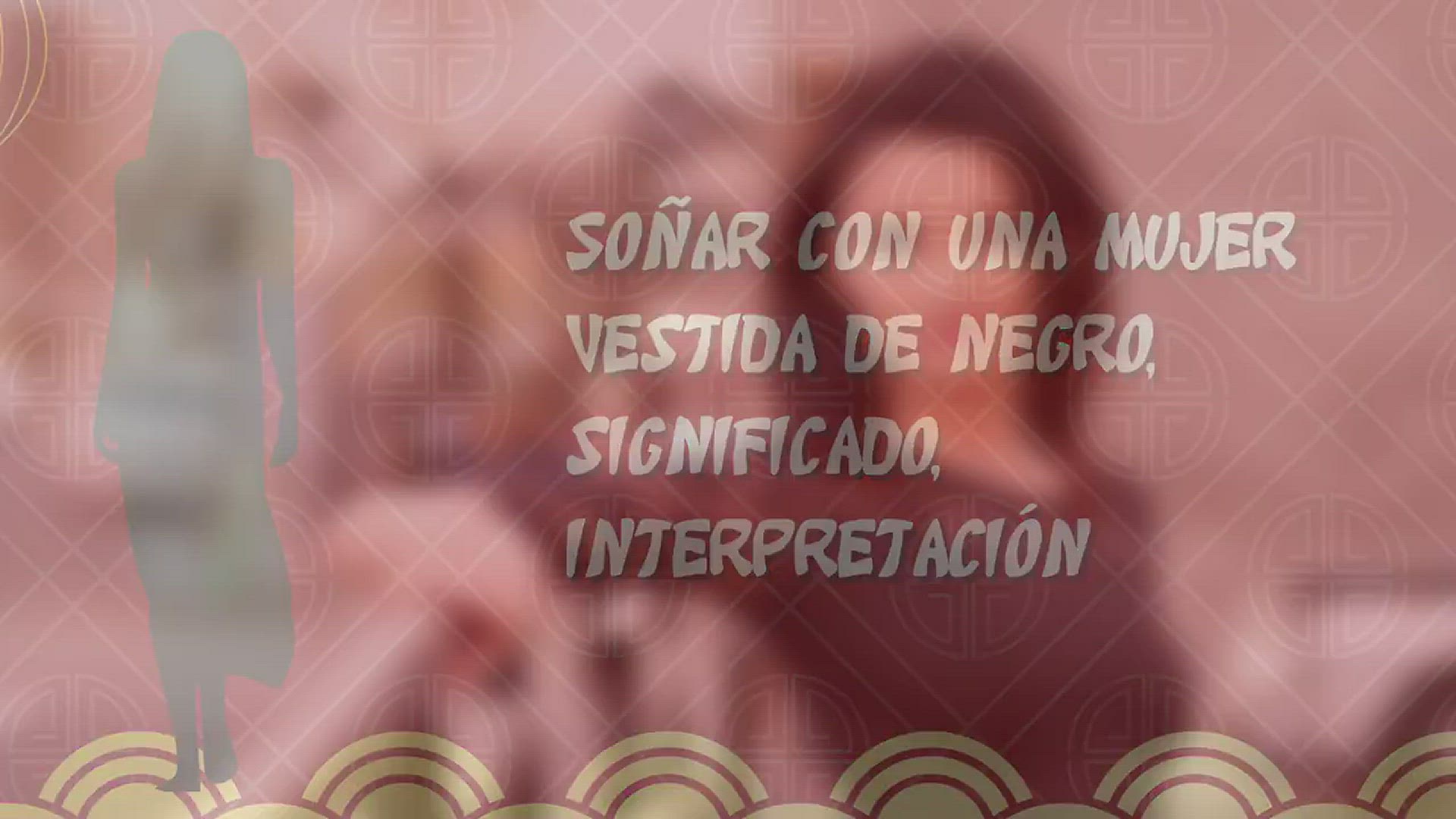 'Video thumbnail for Soñar con una mujer vestida de negro, significado, interpretación, qué significa, video'