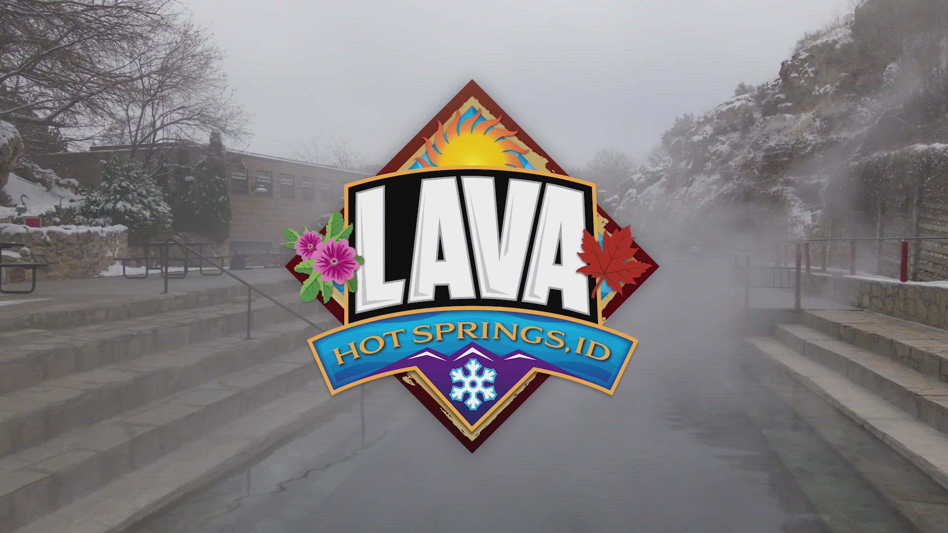 'Video thumbnail for Lava Hot Springs in Idaho'