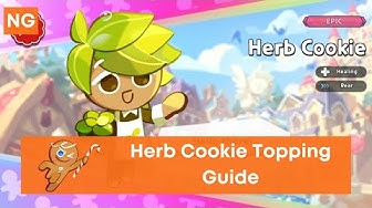 'Video thumbnail for Herb Cookie Toppings Build (Cookie Run Kingdom)'