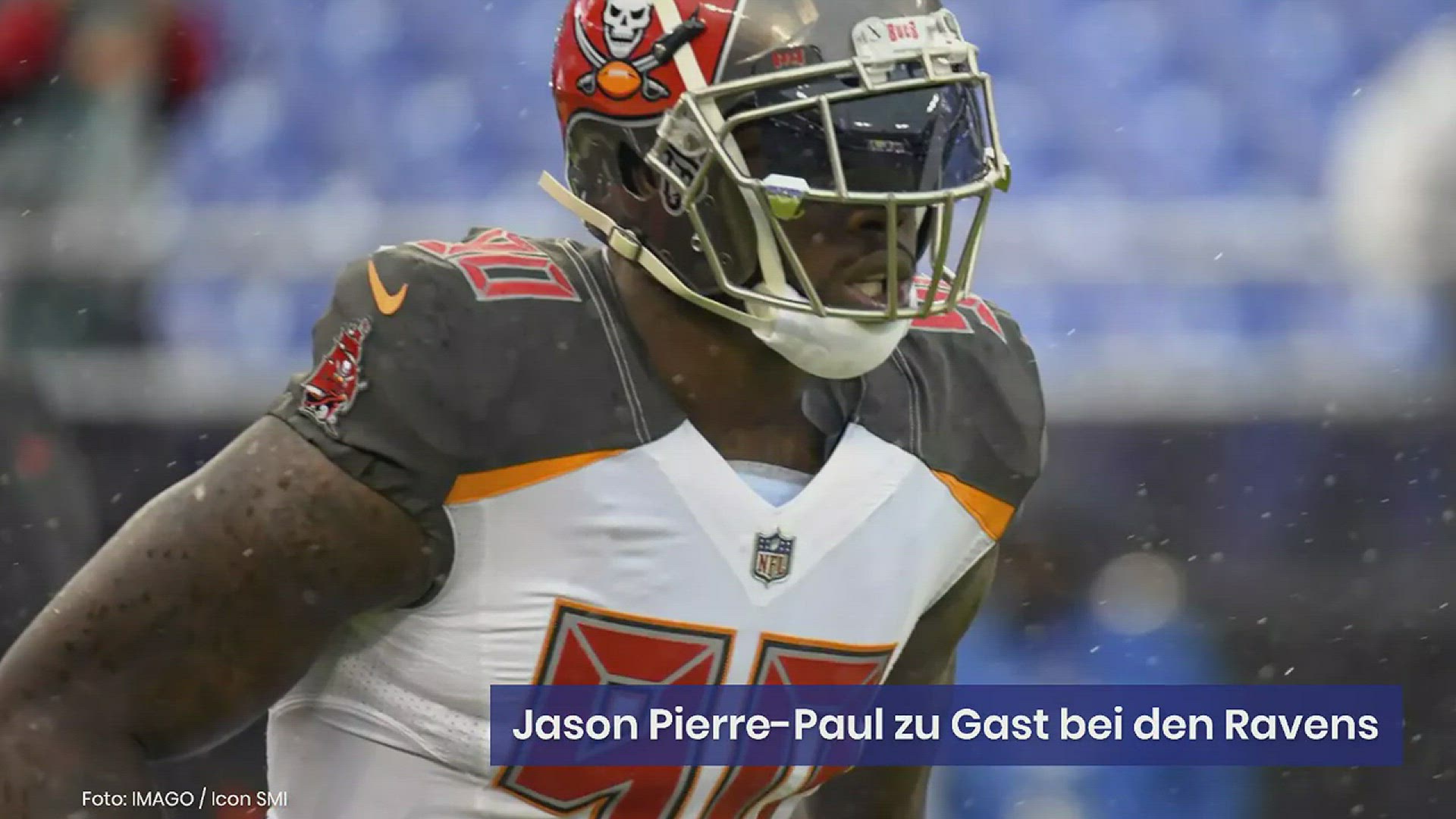 'Video thumbnail for Jason Pierre-Paul zu Gast bei den Ravens'