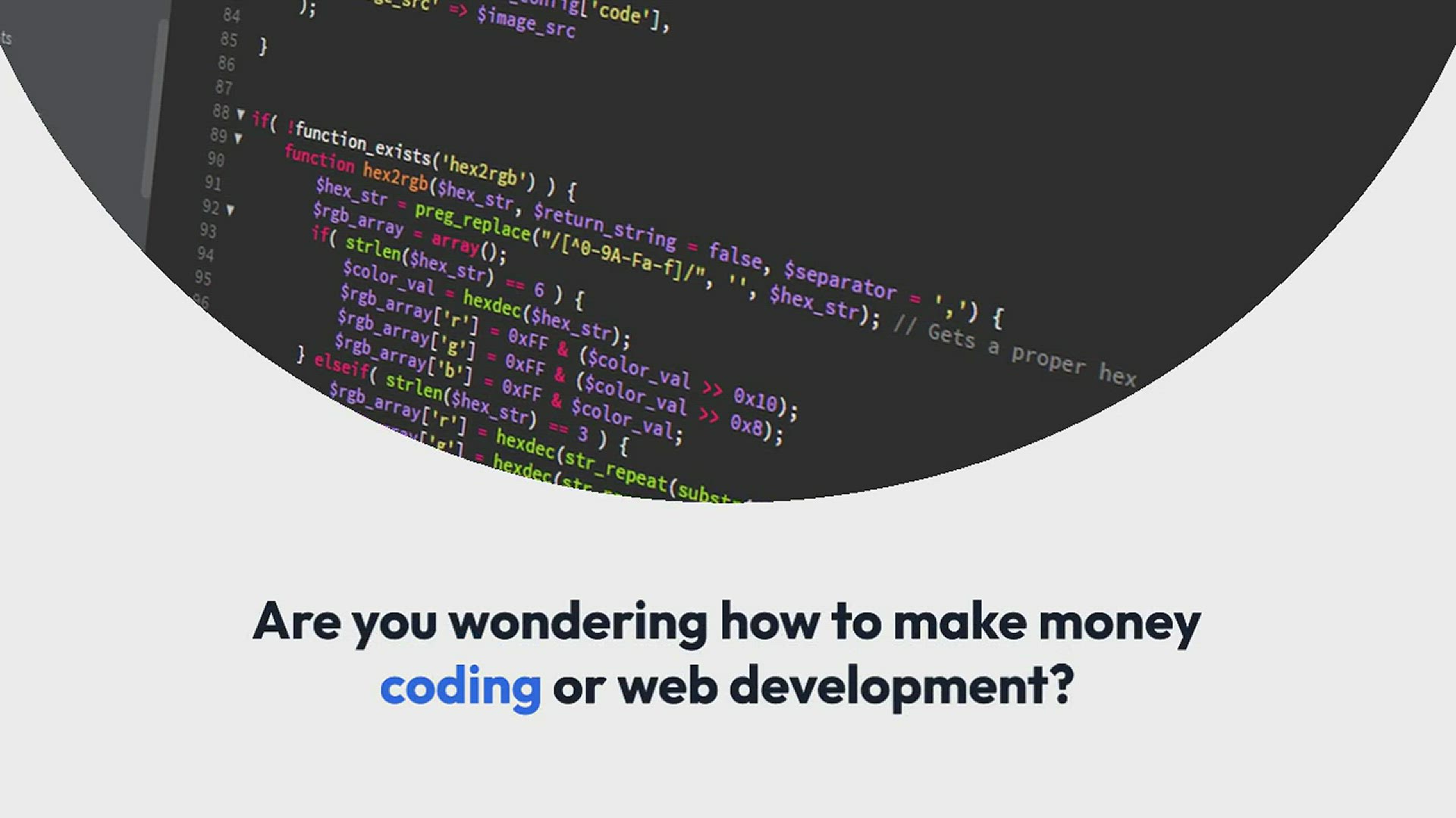 'Video thumbnail for 10 Ways To Make Money Coding (No Degree)'