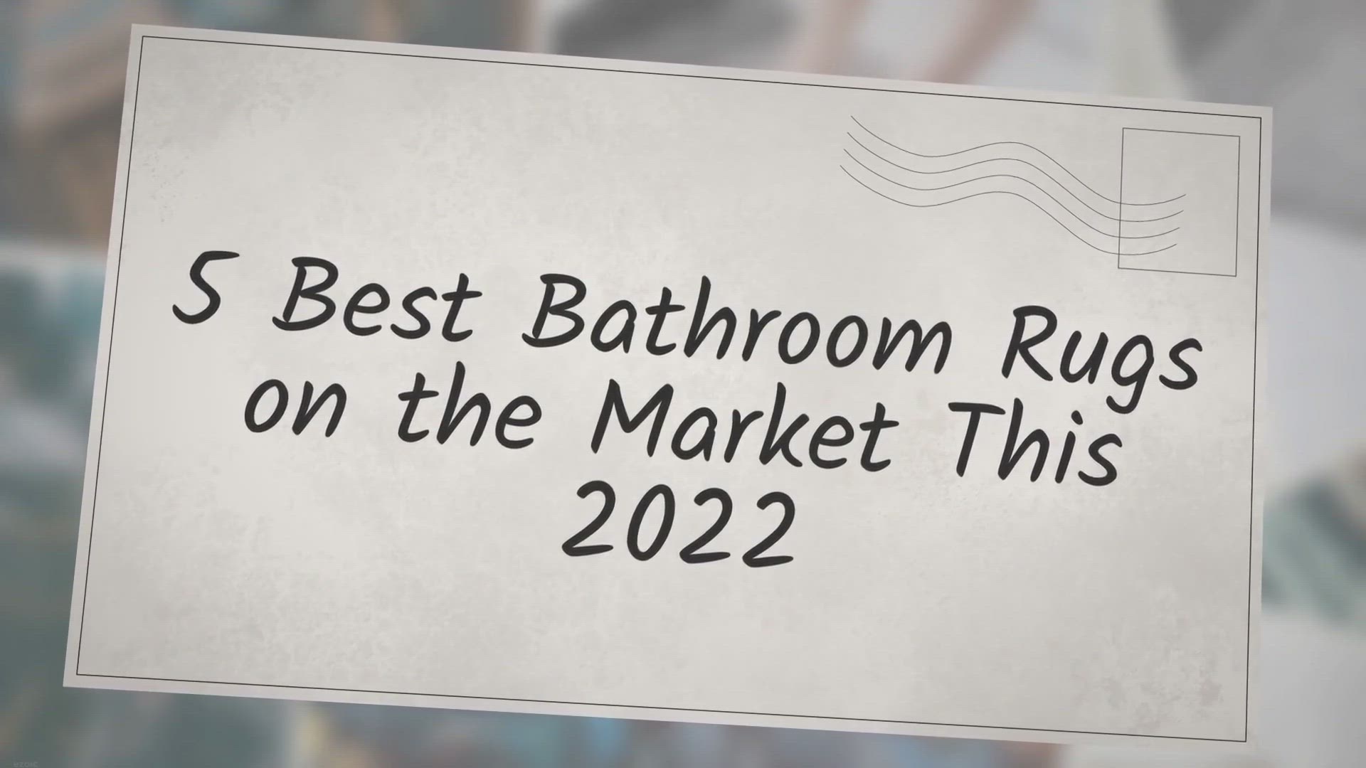 Video thumbnail for 5 Best Bathroom Rugs on the Market This 2022