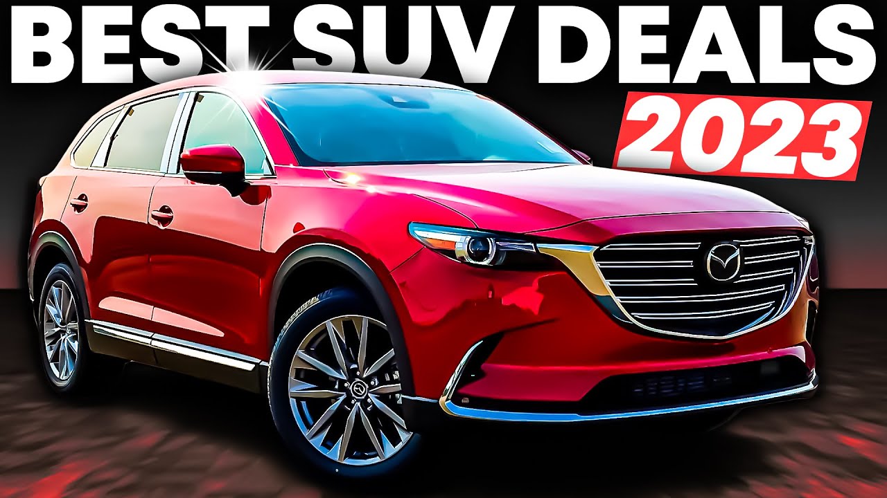 Video thumbnail for The 10 Best SUV Lease Deals in January 2023