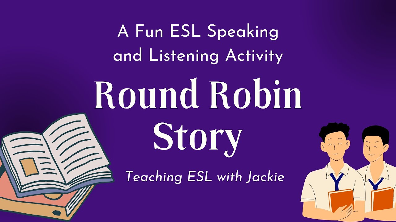 'Video thumbnail for Round Robin Story: A Simple Group Writing Activity for ESL/EFL | TEFL Writing Classes'