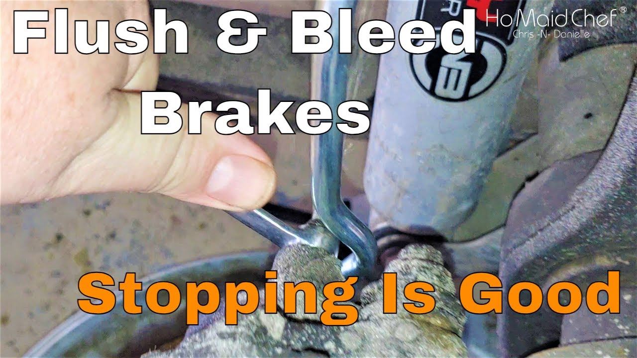 Video thumbnail for How to Flush and Purge Brakes As We Change Busted Brake Hose