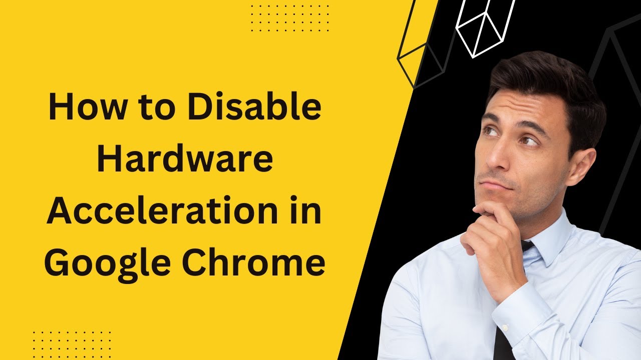 'Video thumbnail for How to Disable Hardware Acceleration in Google Chrome?'
