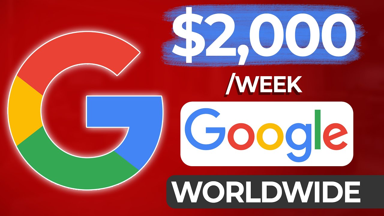 'Video thumbnail for Earn $2000/Week Using Google Money Generator That Pays PayPal Money Per Click (FREE For Beginners)'