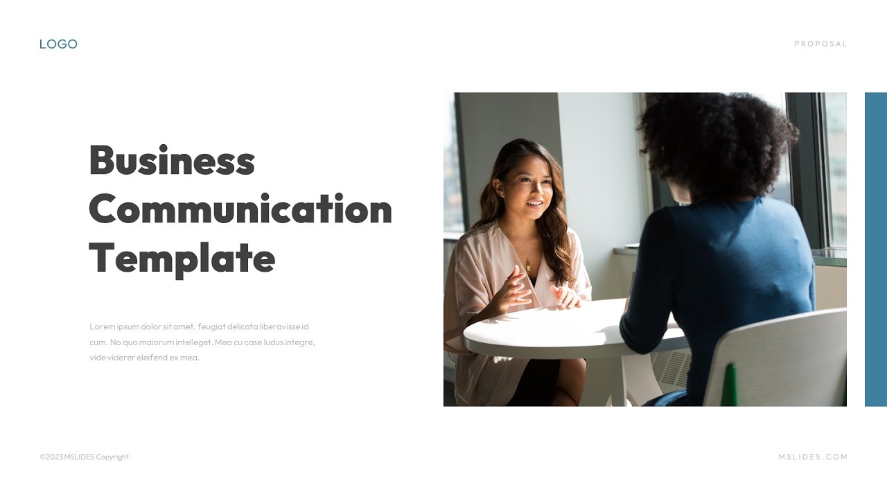 'Video thumbnail for Business Communication Presentation Template Free Download'