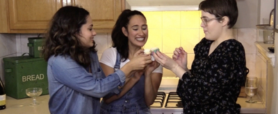 Video thumbnail for Backstage Bite: Kinnunen & McCalla Celebrate THE PROM with Champagne Cupcakes!