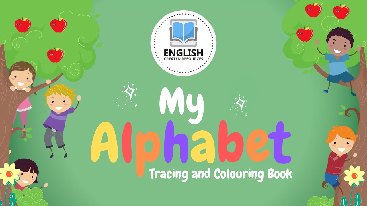 Video thumbnail for My Alphabet Tracing and Colouring Book English Created Resources