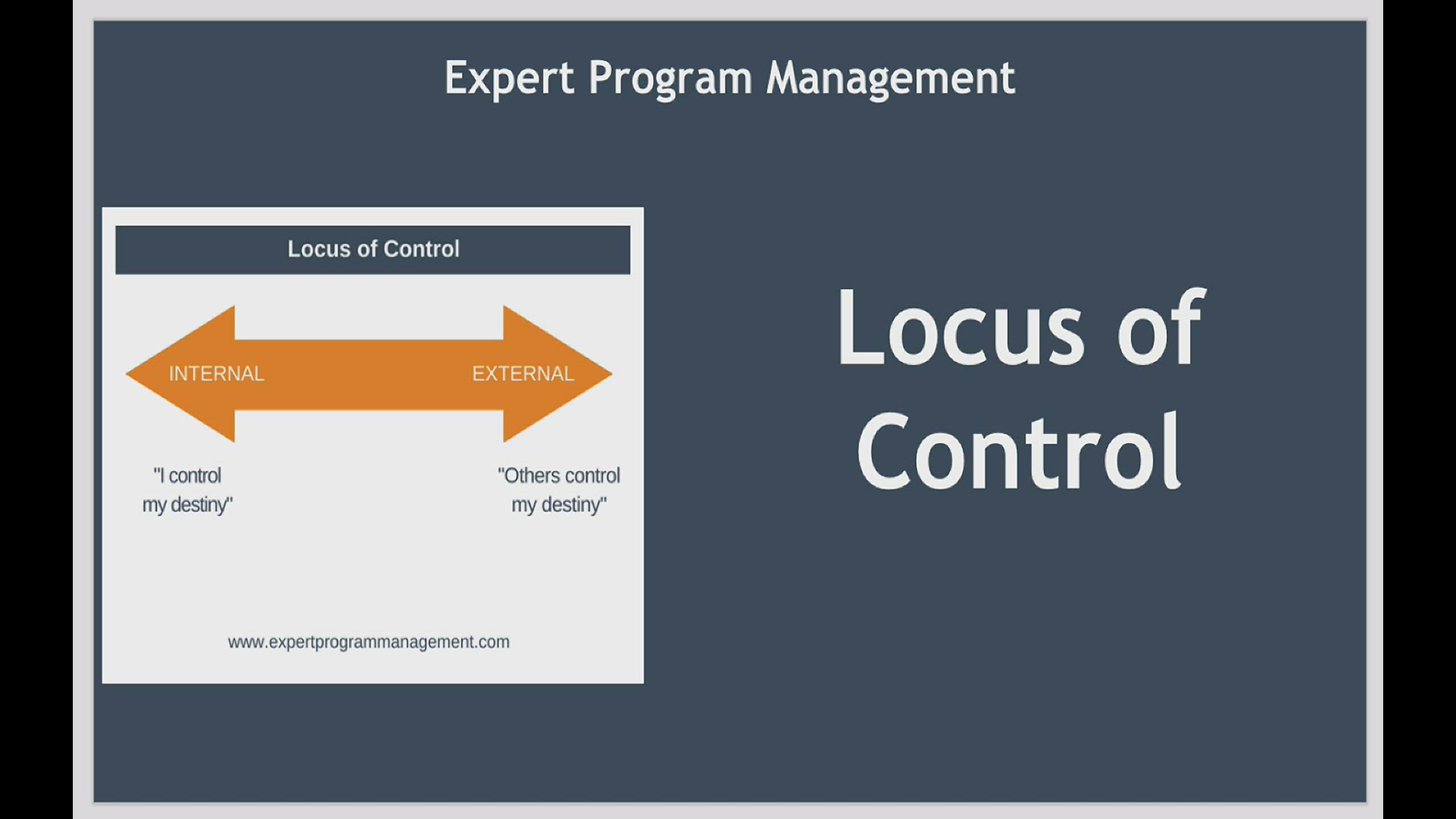 'Video thumbnail for Locus of Control'