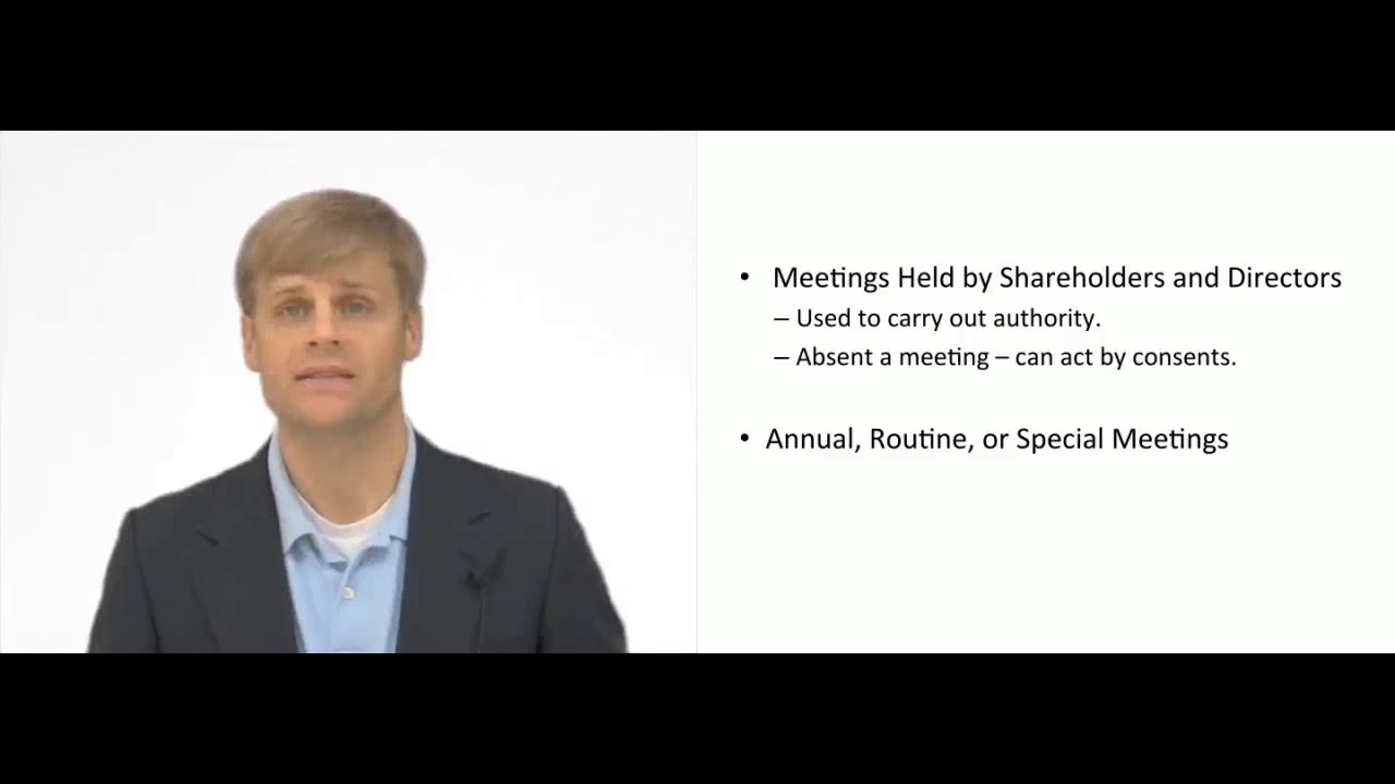 'Video thumbnail for Corporate Meetings'