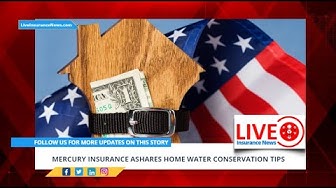 'Video thumbnail for Mercury Insurance shares home water conservation tips'