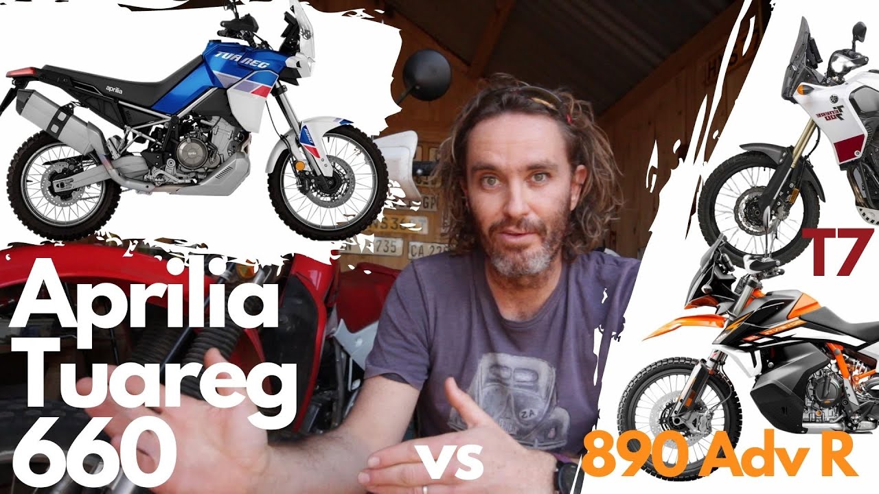 Video thumbnail for Aprilia Toureg 660 vs Yamaha T7 & KTM 890 Adventure R | Which is Best?