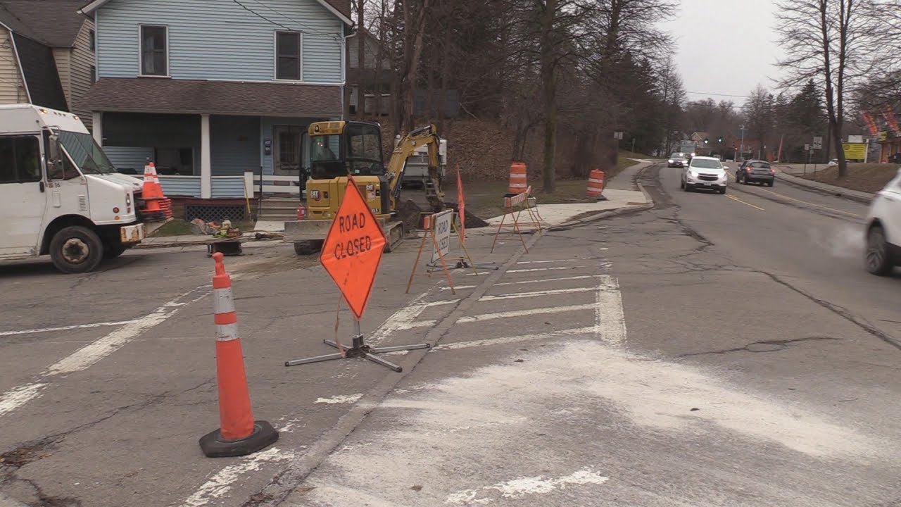 Video thumbnail for Sewer Line Repairs Underway