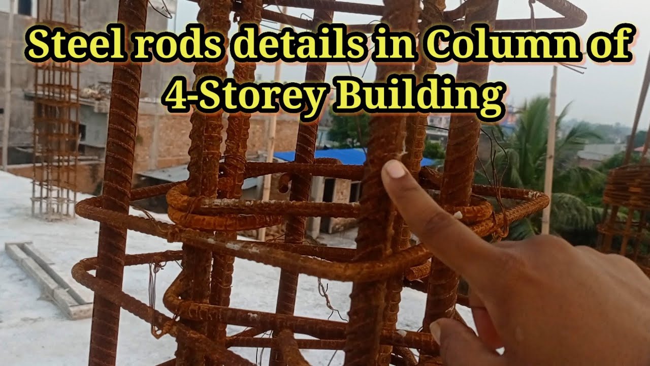 'Video thumbnail for Steel Rods details in Column design | Some tips for safe design of column'