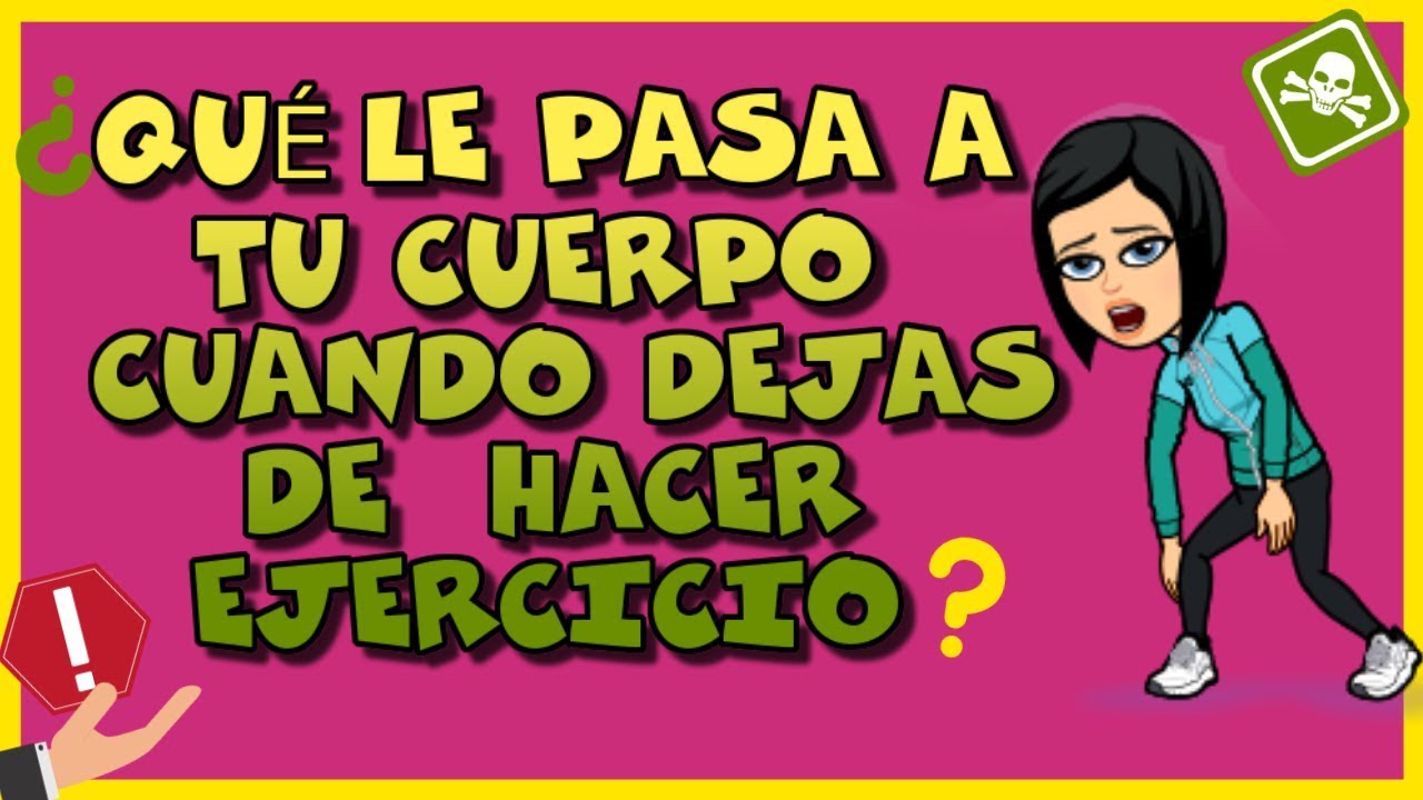 video of: Qué le pasa a tu CUERPO cuando DEJAS de hacer EJERCICIO ❗️❗️