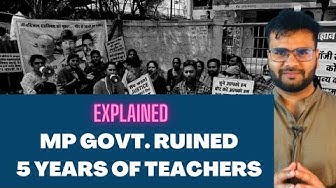 Video thumbnail for Bhopal: Why Teachers are Protesting at DPI Office, watch how MP Govt. Ruined their careers