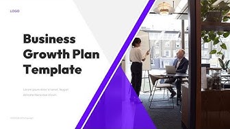 'Video thumbnail for Business Growth Plan PowerPoint Template by mslides'