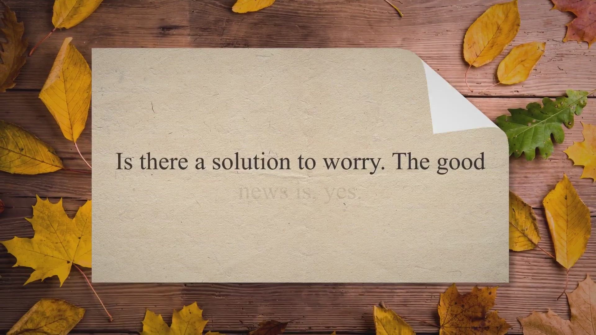 Video thumbnail for Live Each Day Page 2