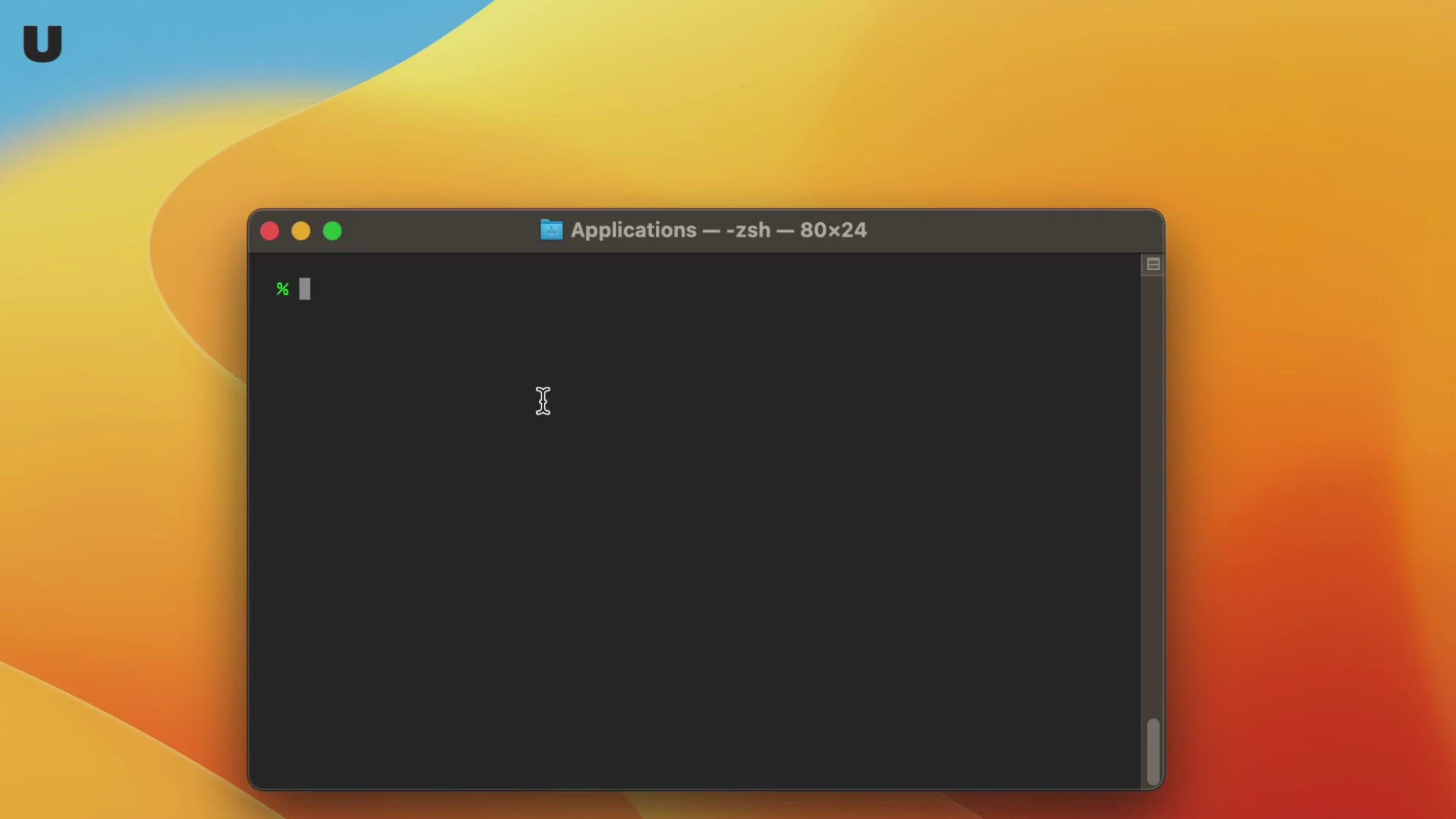 'Video thumbnail for Open File using Mac Terminal'