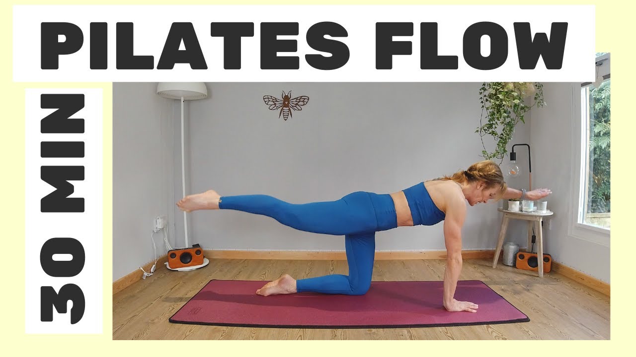 Video thumbnail for 30 minute Pilates Flow